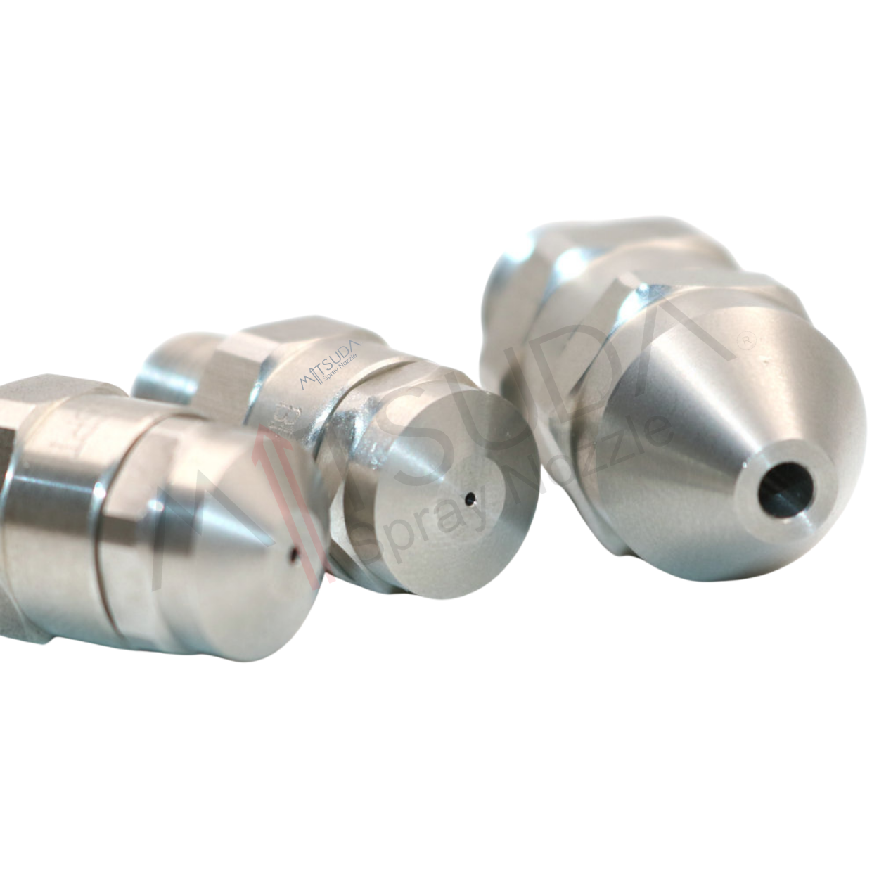 What are Mitsuda full cone nozzles?